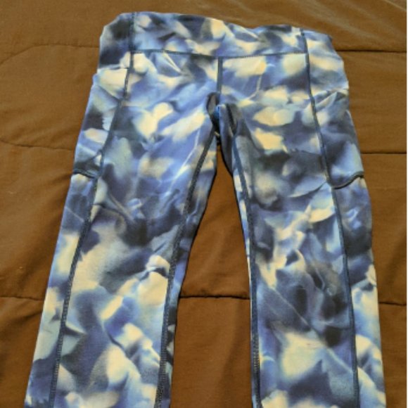 Lululemon Speed Up Tights 7/8 Length Blush Blossom - Picture 2 of 8